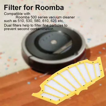 6 шт. сменный фильтр для пылесоса Roomba 510 530 580 610 625