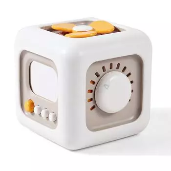 6 Sided Busy Ball Toy Drawer Switch Rotating Knob Hexahedral Busy Ball Early Education Toy for Kids