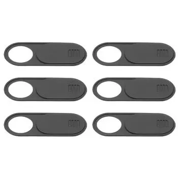 6PCS Car Camera Sliding Protection Cover Interior Cabin Camera Cover Replacement For Tesla Model 3