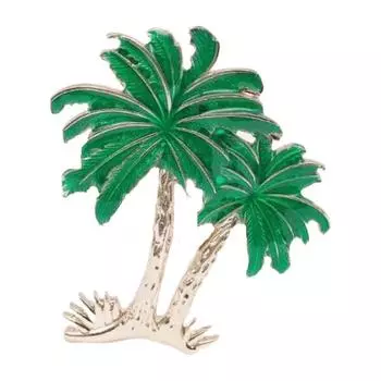 6pcs/lot Coconut tree napkin ring metal green plant napkin ring wedding hotel tableware napkin buckle desktop decoration