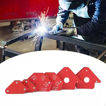 6Pcs Welding Holder Set Holding Working Tools Installation Tool Soldering Positioner with Hole