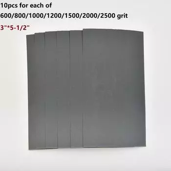 70 шт. наждачной бумаги наждачная бумага зернистостью 600/800/1000/1200/1500/2000/2500 антиблокировочная