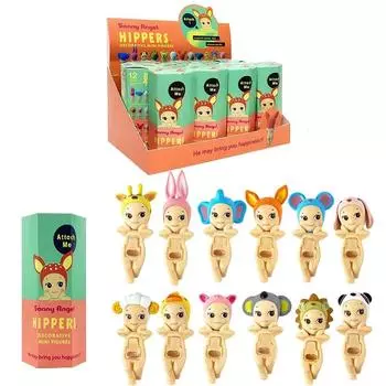 71Style Sonny Angel Blind Box Mystery Box Dreaming Series Мини-фигурка в стиле аниме, украшения, куклы, веер, детский рождественский подарок на день рождения