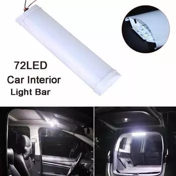 72LED 12V-80V потолочный светильник для салона автофургона, прицепа, лодки, грузового кемпера, светодиодные фонари для автомобильных аксессуаров, светодиодные фонари для фургона