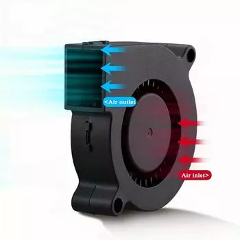 75 мм USB вентилятор охлаждения турбонагнетатель бесщеточный 3D принтер 5015 7515 7525 7530 для экструдера DC охладитель инвертор питания воздушный насос ПК ЦП