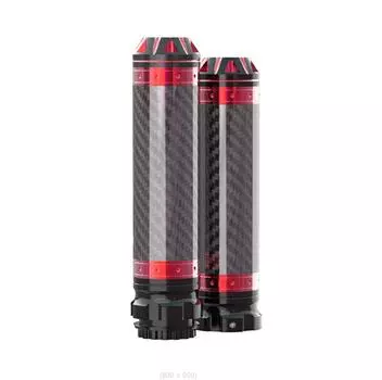 7/8 22mm Carbon Fiber Motorcycle Handle Handlebar Hand Bar Grip For Yamaha Honda