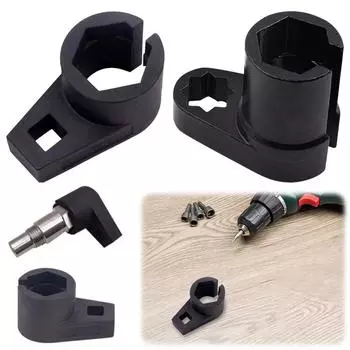 7/8 Inch/22mm Oxygen Sensor Socket Wrench Chromium-vanadium Steel Universal Drive O2 Remover Tool Sensor Socket Adapter Car
