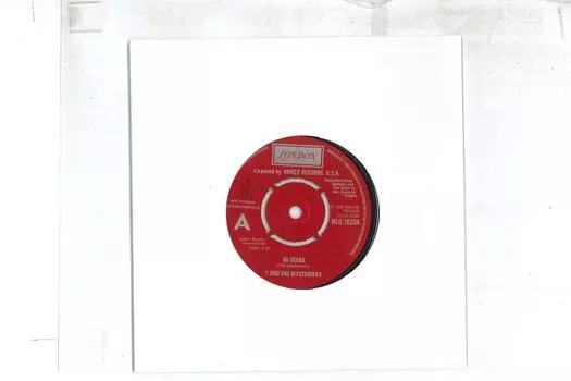 7-дюймовая пластинка QUESTION MARK & THE MYSTERIANS - 96 Tears / 8 Teen HLU10534PROMO LONDON 1976 UK Рок Б/У