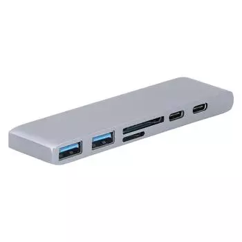 7In1 TypeC High Definition 4K Card Reader Hub Adapter USB3.1 Docking Station