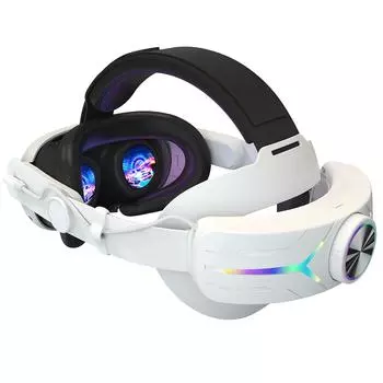 7 шт. защитный чехол комплект RGB головной ремень контроллер ручки крышка протектор объектива джойстик крышка маска для глаз для Meta Quest 3