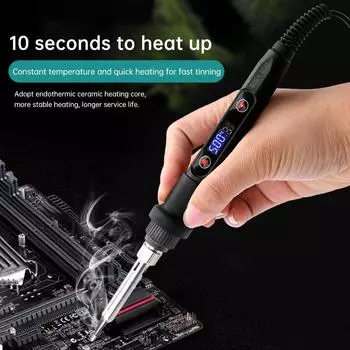 80 Вт AC220V/110V светодиодный цифровой дисплей паяльник с регулируемой температурой постоянная температура паяльник инструменты для ремонта