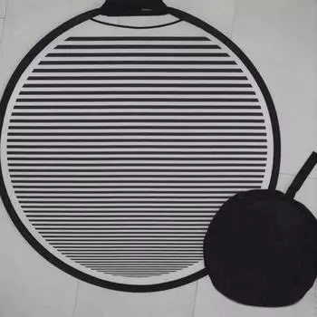 80cm Car Portable Designed Circular Flexible Light Reflector Board PDR Lined Striped Dent Panel onesize