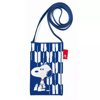 8179 Snoopy Knit Mini Shoulder IP BR ami [Routeto] Peanuts-8Z (Ягасури)