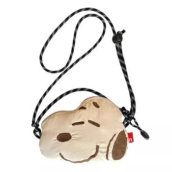 8584 SNOOPY Сумка-тоут Snoopy Mini [Rootote] IP.BR.PilloW.Peanuts-9I (02 Бежевый)