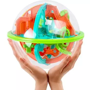 86/100 Шаг 3D Волшебный Лабиринт Интеллект Шар Лабиринт Сфера Глобус Игрушки для Детей Обучающий Тестер для Мозга Тренировка Баланса Игрушки Подарки 86 Step