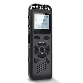 8-32 ГБ Hi-Fi ручка с голосовой активацией, профессиональный цифровой диктофон с шумоподавлением, 1536 кбит/с, аудио, звукозапись, Mp3-плеер 8GB