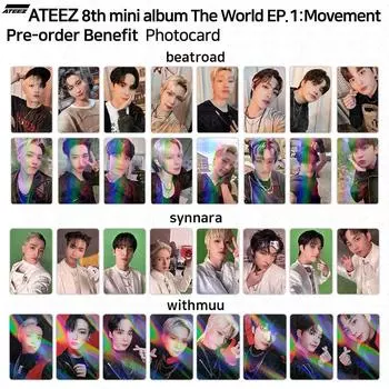 8-й мини-альбом ATEEZ The World EP.1 Movement POB Официальная фотокарточка KPOP K-POP Jongho - Synnara