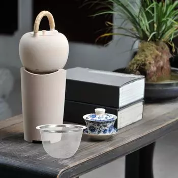 8 Pcs Stainless Steel Tea Stainless Steel Tea Filter Filter Infuser Strainer for Loose Leaf Tea Convenient Cup Accessory 6.5x5CM