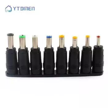 8 шт. AC DC 5.5X 2.1 мм гнездовой разъем для адаптера питания Разъемы для 6.3 6.0 5.5 4.8 4.0 3.5 мм мужской разъем для адаптера питания Разъем