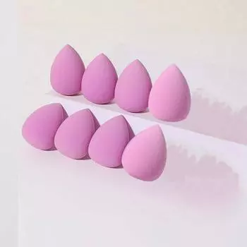 8 шт. Beauty Egg, профессиональный набор спонжей для макияжа, для тонального крема и безупречного покрытия жидкими, кремовыми или порошковыми продуктами для макияжа