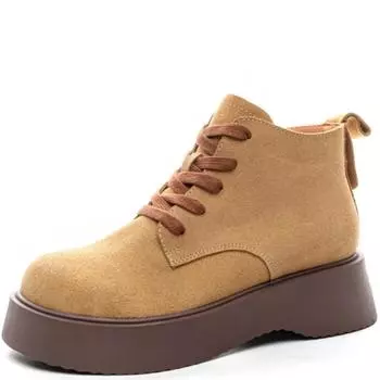 8CM Platform Wedge Sneakers Women Shoes Genuine Leather Lace Up Spring Autumn Winter Shoes Winter Shoes Soft Leather Punk 33