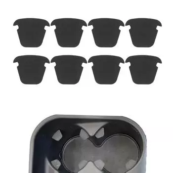 8Pcs Cup Holder Insert Flaps For Chevy For Silverado 2000-2006 Cup Stand Rubber Car Water Bottle Bracket Insert Flap CHINA