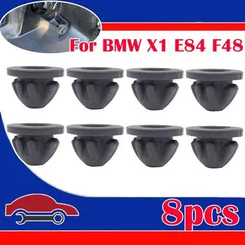 8x для BMW X1 E84 F48 2011 2012 2013 2014 2015 2016 2017 2018 2019 2020 крышка капота автомобиля втулки резиновое крепление заглушка буфер 8PCS