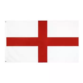 - 90x150cm 3x5 Ft England Flag Polyester St George Cross Flag Party Bar Decorati