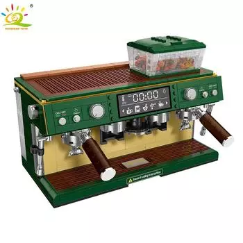 928 шт. MOC модель кофемашины микро строительные блоки мини Diamond City Friend набор кирпичей детские игрушки детская игра для девочек no box