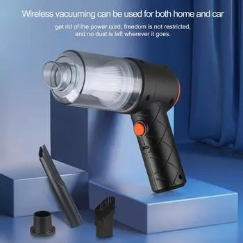 998000Pa Wireless Car Vacuum Cleaner Handheld Mini Portable Robot Vacuum Cleaner Car Home Desktop Keyboard Cleaning Appliance