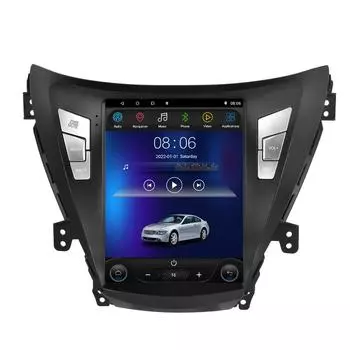 9,7-дюймовый HD-емкостный сенсорный экран Android 10,1 автомобильный радиоприемник для Hyundai Elantra 2011 2012 2013 GPS WIFI Bluetooth FM EQ Sound