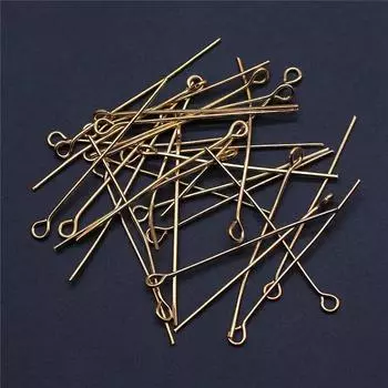 9 Булавки и иголки Компоненты Аксессуары Ювелирные изделия оптом A01-200pcs-18mm