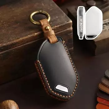 9 кнопок новый кожаный чехол для автомобильного ключа с дистанционным управлением для Kia Carnival EV9 Picanto GT Line 2025 года, автомобильные аксессуары