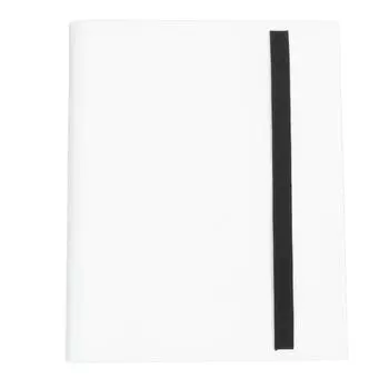 9 Pocket Trading Card Binder Multipurpose Waterproof Portable Game Card Storage Book for Home белый