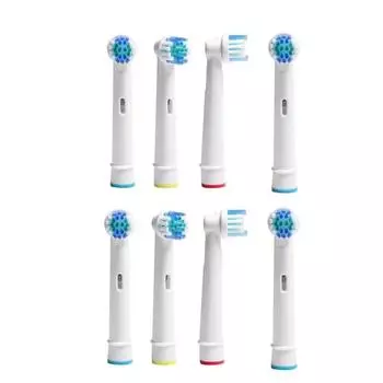 9 шт., сменные насадки для электрической зубной щетки для Oral B, насадка Sonic, электрическая зубная щетка для чистки насадок для зубных щеток 4pcs head