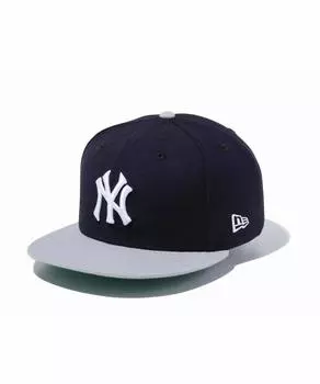 9FIFTY Cooperstown New York Yankees 12492801 темно-синий белый серый козырек [New Era]