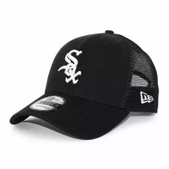 9FORTY Mesh Cap TRUCKER MESH SNAPBACK Snapback Trucker Cap White Socks [New Era] [MLB CAP] (ЧИ (черный))