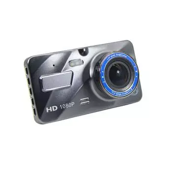 A10 A2 V2 Двухобъективная 4-дюймовая HD 1080P камера заднего вида и видеорегистратор V7 radar black