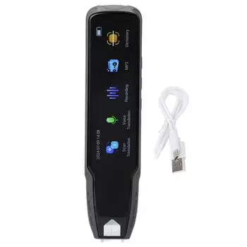 A13 Smart Language Translator Pen Offline Scanning 112 языков Перезаряжаемая ручка-сканер для серый