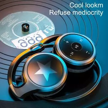 A23 Stylish Wireless Headset Ear Hook Portable Handsfree Call чёрный