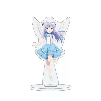 A3 the Order a BLOOM 09 Chino Acrylic Stand H150 x W150mm Is Rabbit? [Original Illustration] ZACF-GUB-09