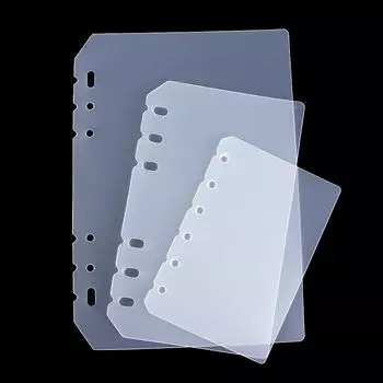 A7 B5 A4 Board Page Binder Organizer Divider Planner Separator Notebook Divider Loose-leaf Divider B5