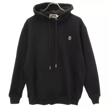 A BATHING APE made in Japan Long sleeve Sweatshirts L black Men s Used