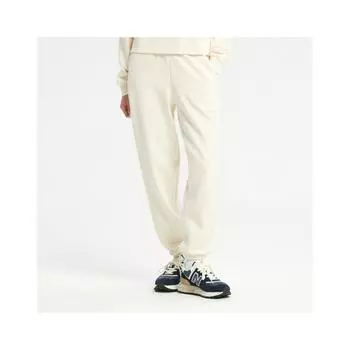 НОВЫЙ БАЛАНС ЖЕНСКИЕ СПОРТИВНЫЕ БРЮКИ ПРЯМОЙ КЛАССА nbmld4S072 35 beige/75