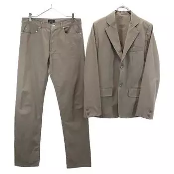A.P.C. suit Setup Upper XS/lower W32 gray Tailored jacket Long pants Men s Used