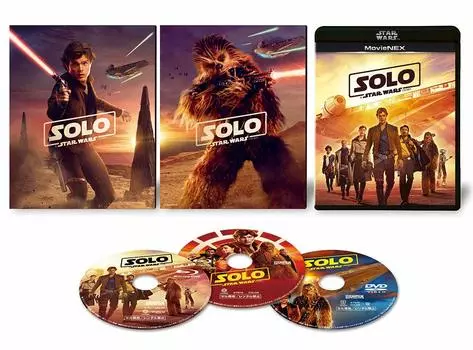 A Star Wars Story MovieNEX DVD Digital Copy MovieNEX Solo (First Edition) [Blu-ray + + + World] [Blu-ray]