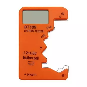 AA/AAA/9V Battery Tester Digital Battery Level Detector Capacitance Diagnostic Tool