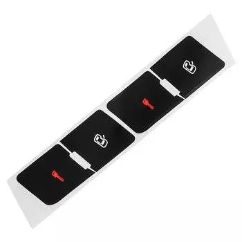 ABB Sunlight Button Central Lock Overlay Содержимое упаковки Черная накладка с защитой от проникновения света Содержимое упаковки CHINA