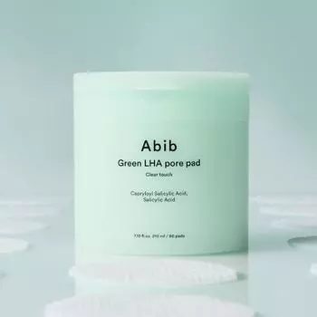 ABIB Green LHA Pore Pad Clear Touch 60 sheets