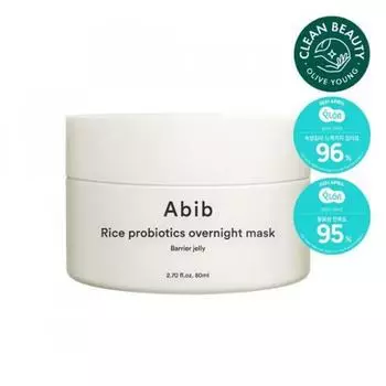 Abib Rice Probiotics Ночная маска-барьер желе 80 мл